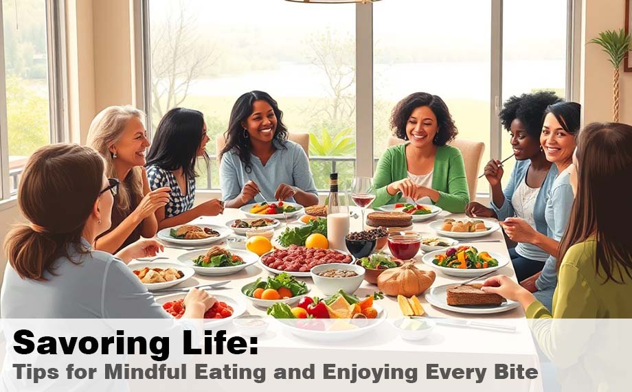 Savoring Life: Tips for Mindful Eating and Enjoying Every Bite