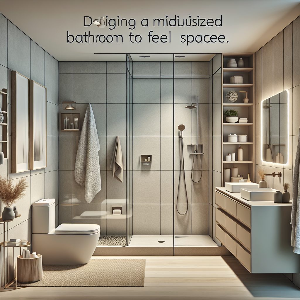Cara Mendesain Kamar Mandi Ukuran Sedang agar Terasa Lapang